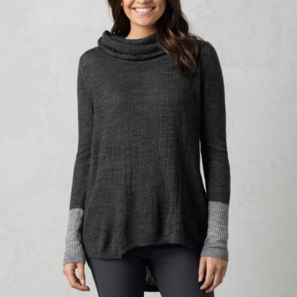 PrAna Rochelle Wool cowl neck Sweater